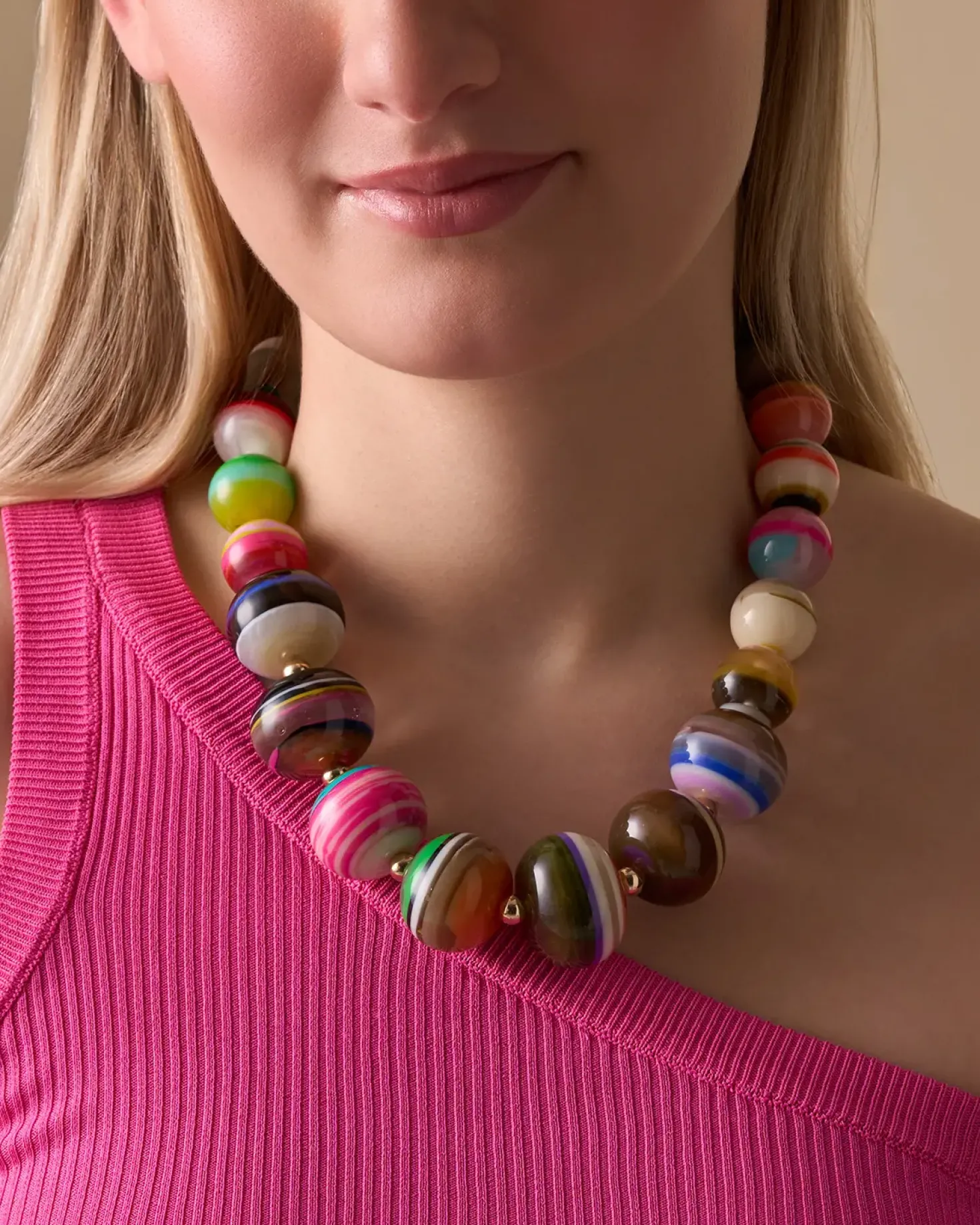 Kette - Rainbow Beads