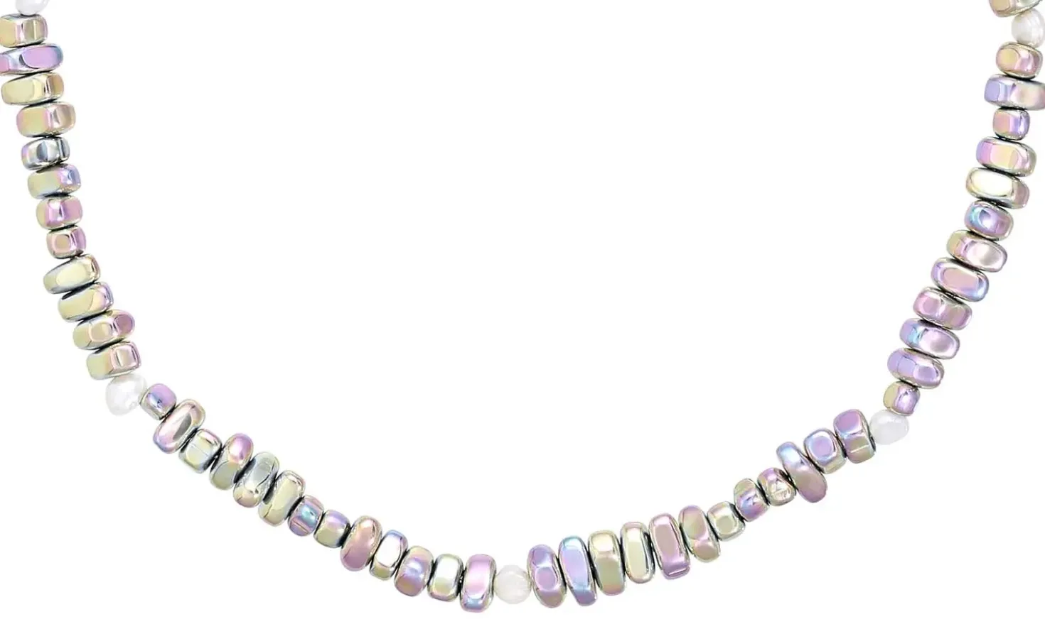 Kette - Rainbow Hematite