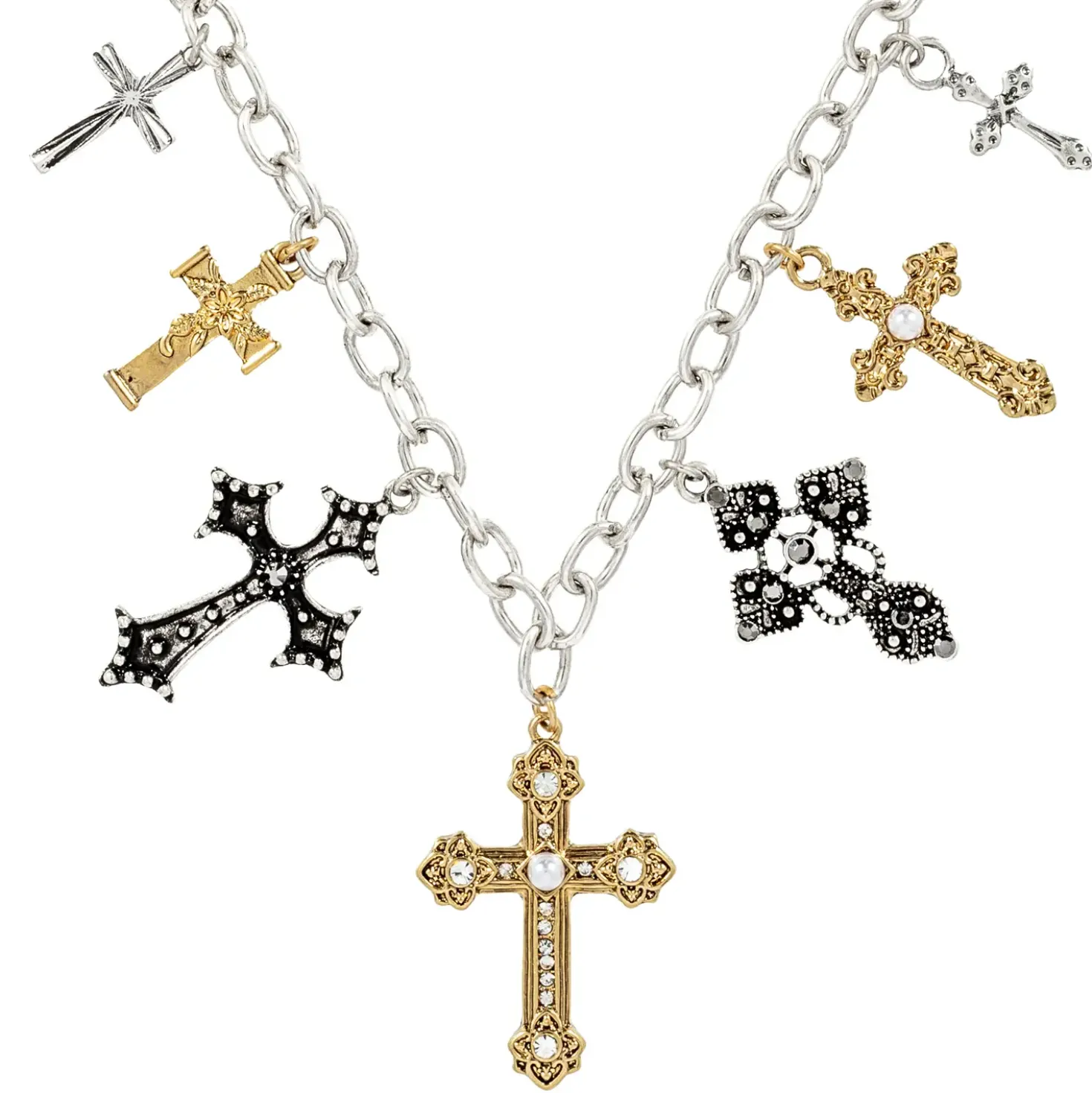 Kette - Sacred Crosses
