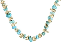 Kette - Turquoise Gold