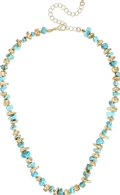 Kette - Turquoise Gold