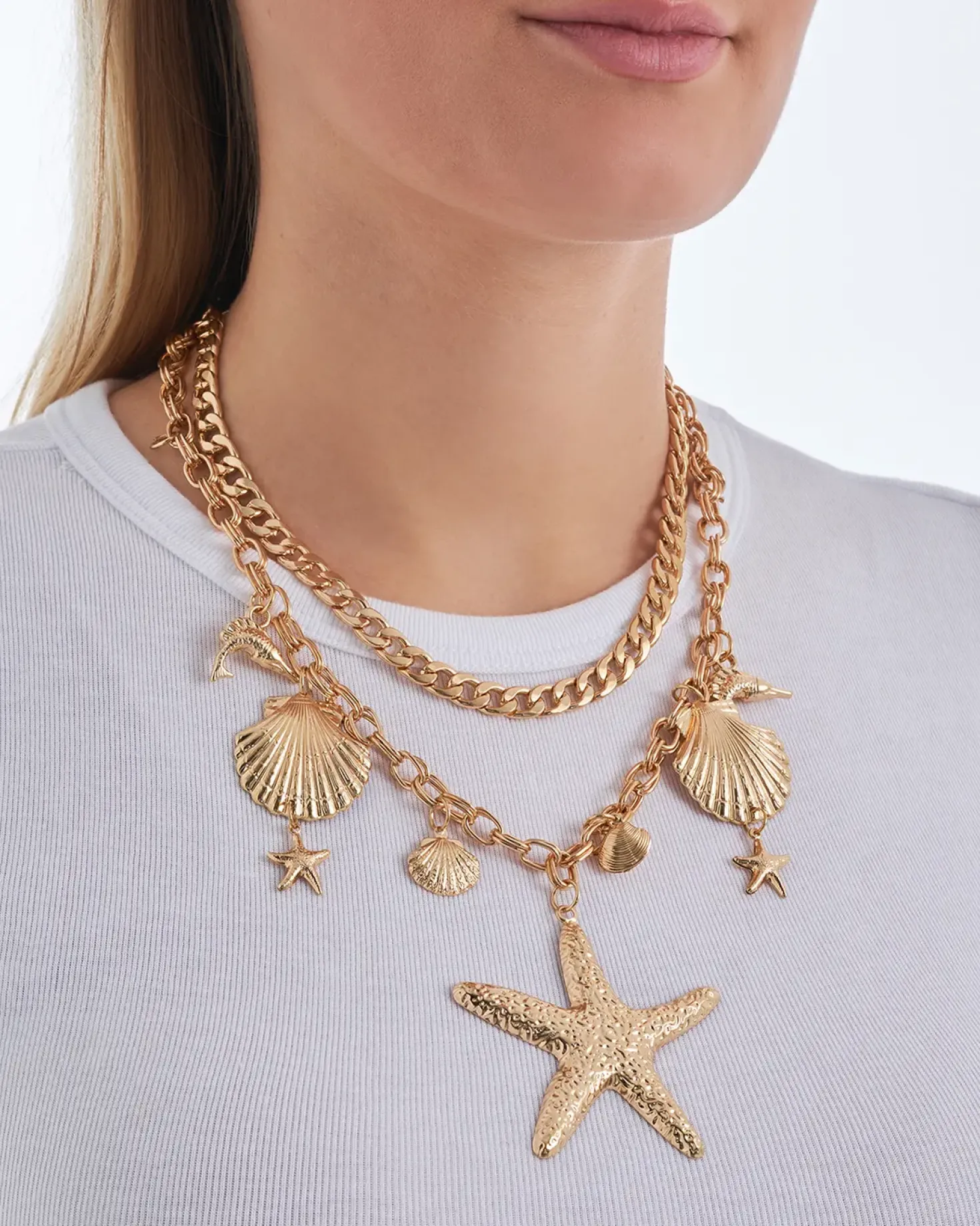Ketten-Set - Golden Maritime