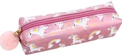 Kinder Federtasche - Happy Unicorn