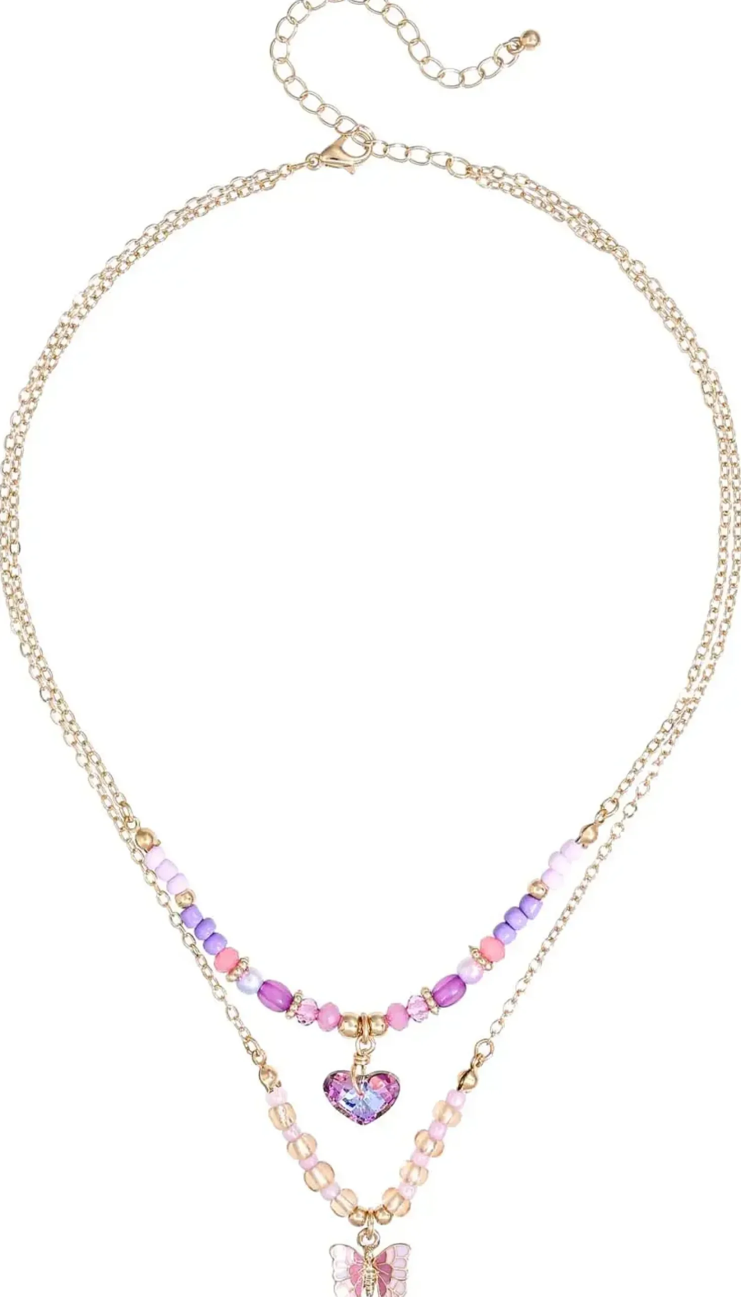 Kinder Layering Kette - Special Pink