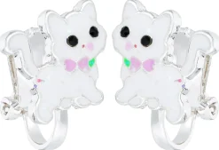 Kinder Ohrclips - White Cutie