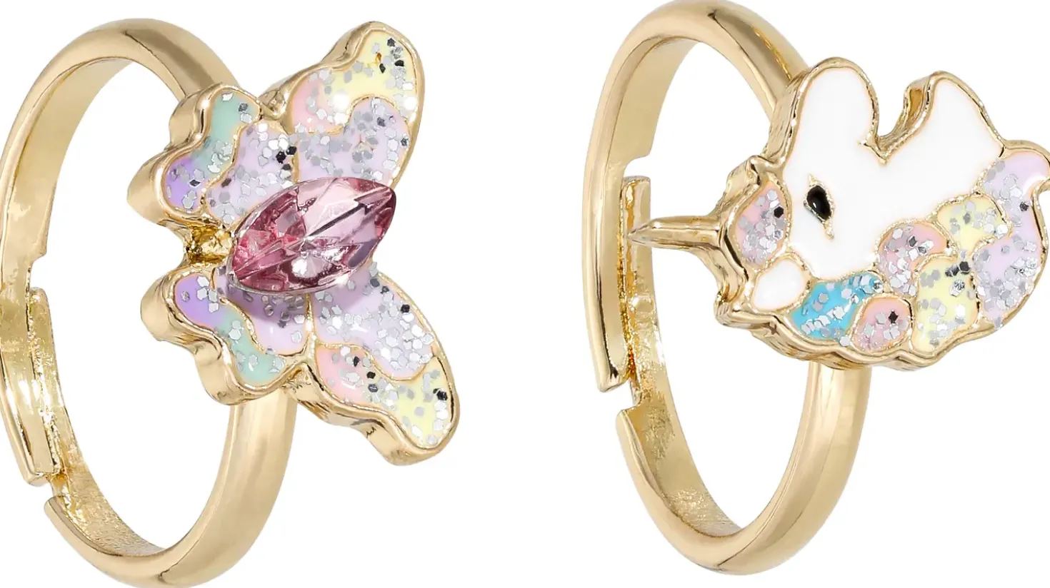 Kinder Ring Set - Unicorn Duo