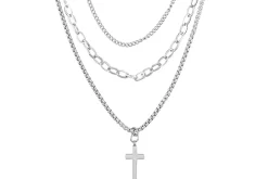 Layering Kette - Bold Cross