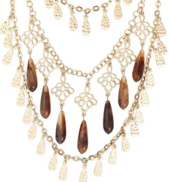 Layering Kette - Brown Boho
