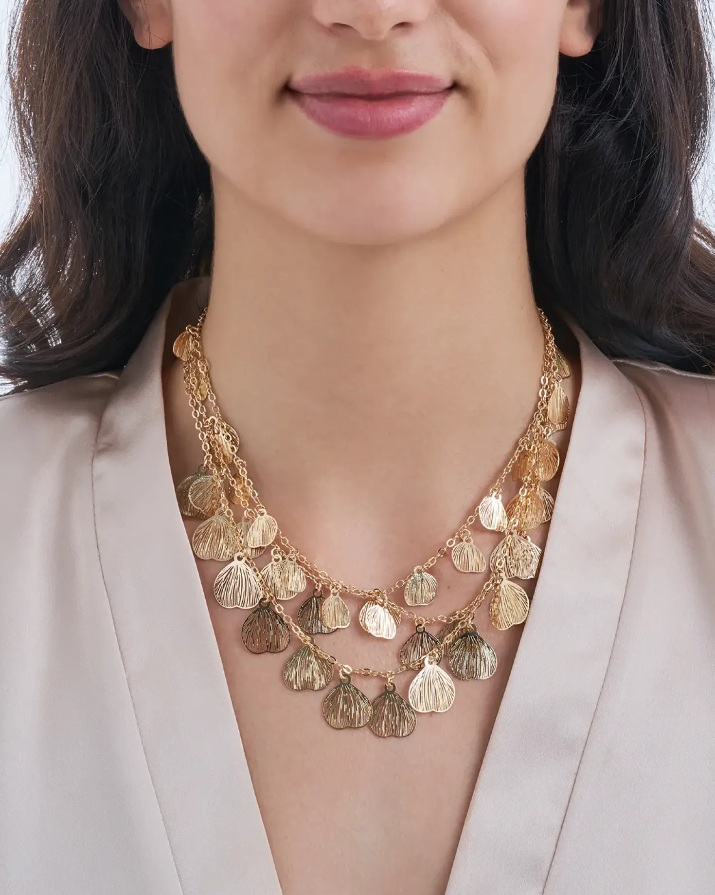 Layering Kette - Charming Petals