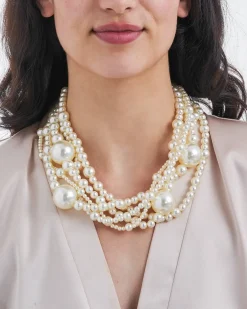Layering Kette - Chunky Pearls