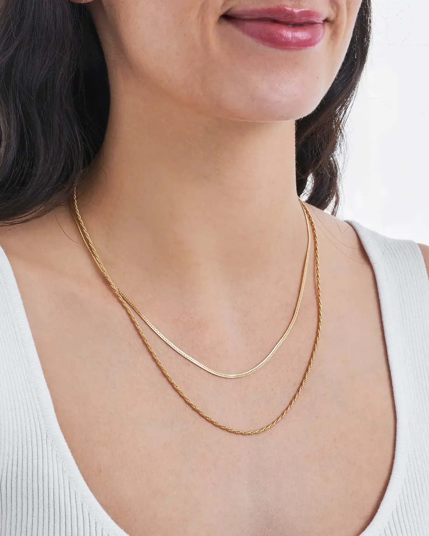 Layering Kette – Double Twist