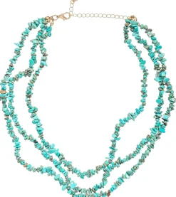 Layering Kette - Edgy Turquoise