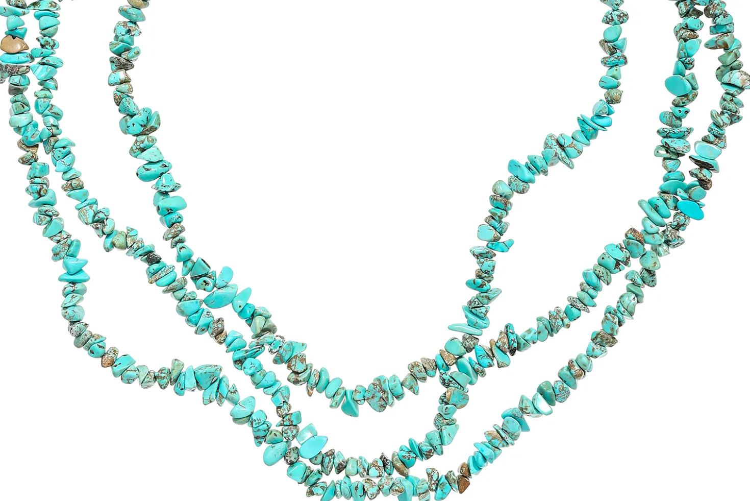Layering Kette - Edgy Turquoise