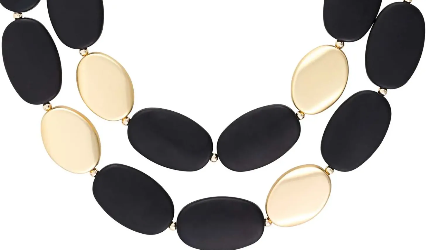 Layering Kette - Elegant Black