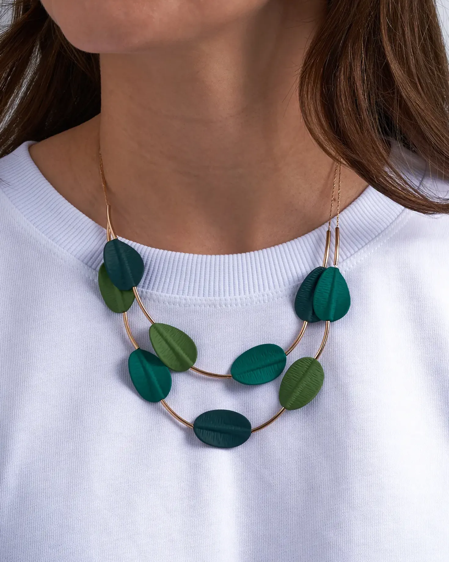 Layering Kette - Forest Glow