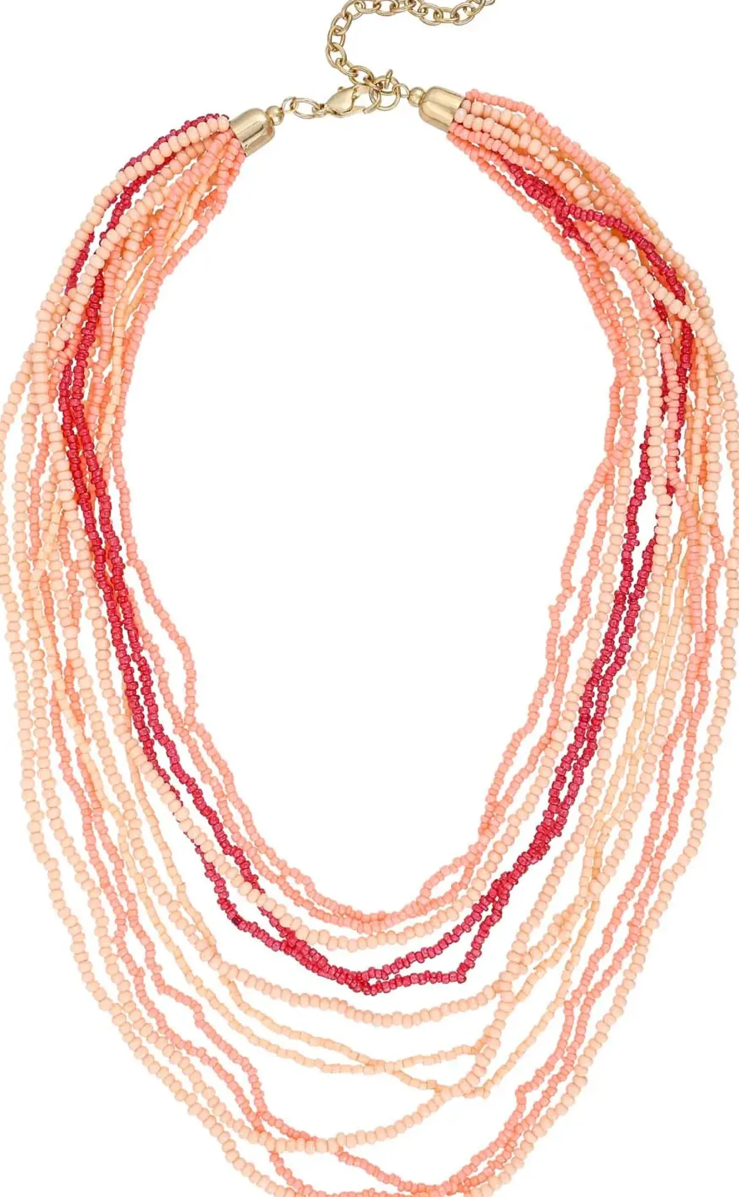 Layering Kette - Funky Peach