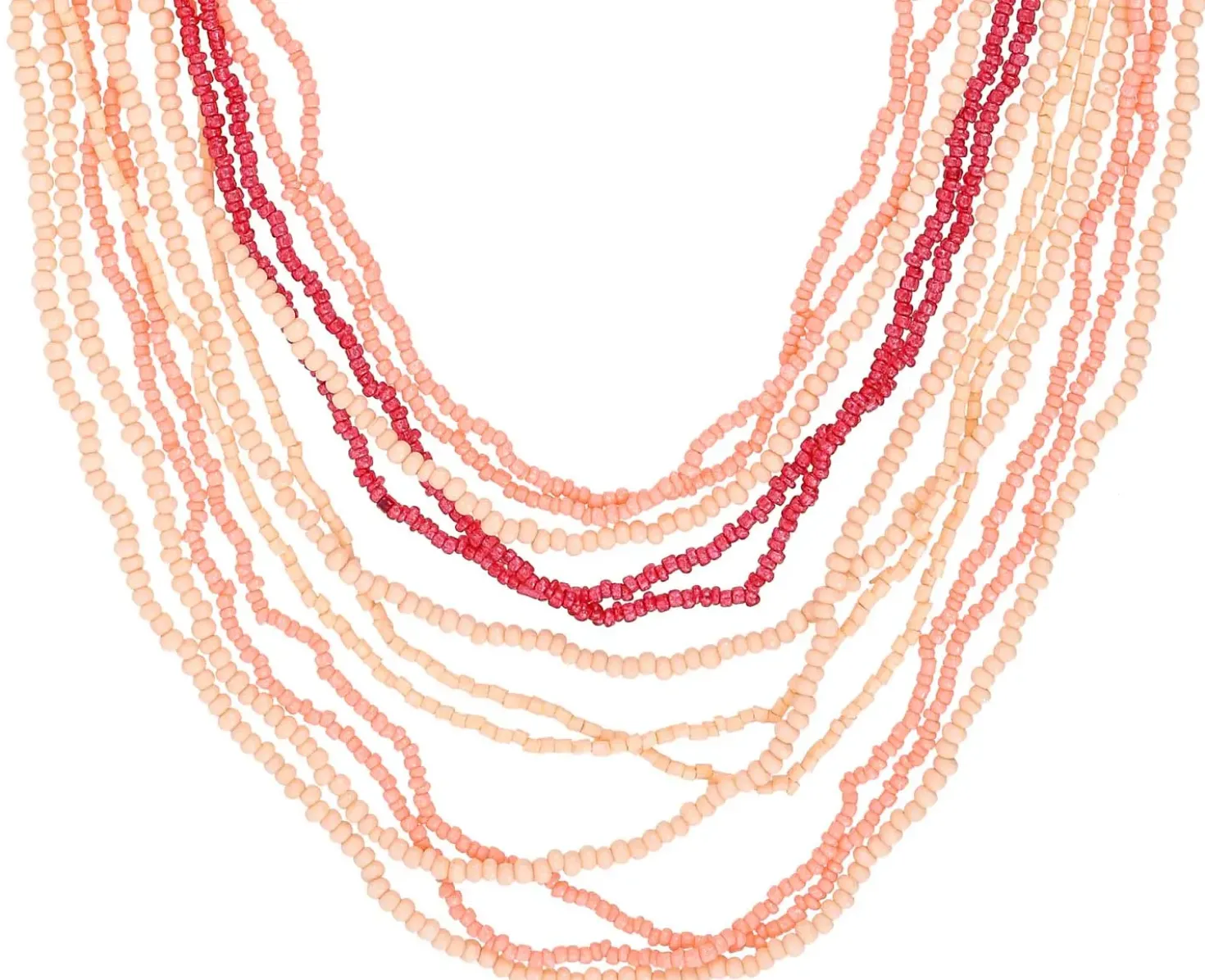 Layering Kette - Funky Peach