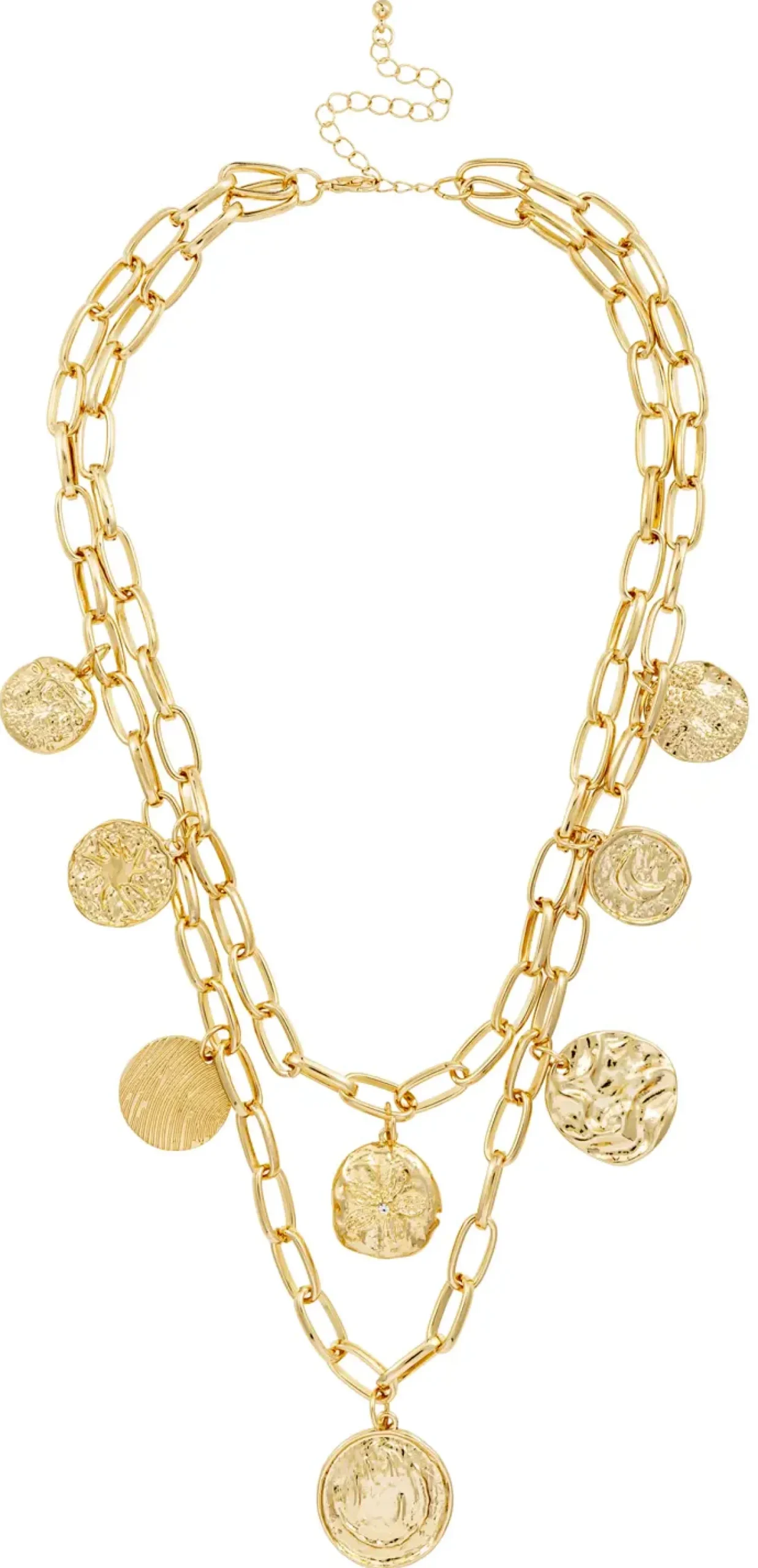 Layering Kette - Golden Coins