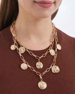 Layering Kette - Golden Coins