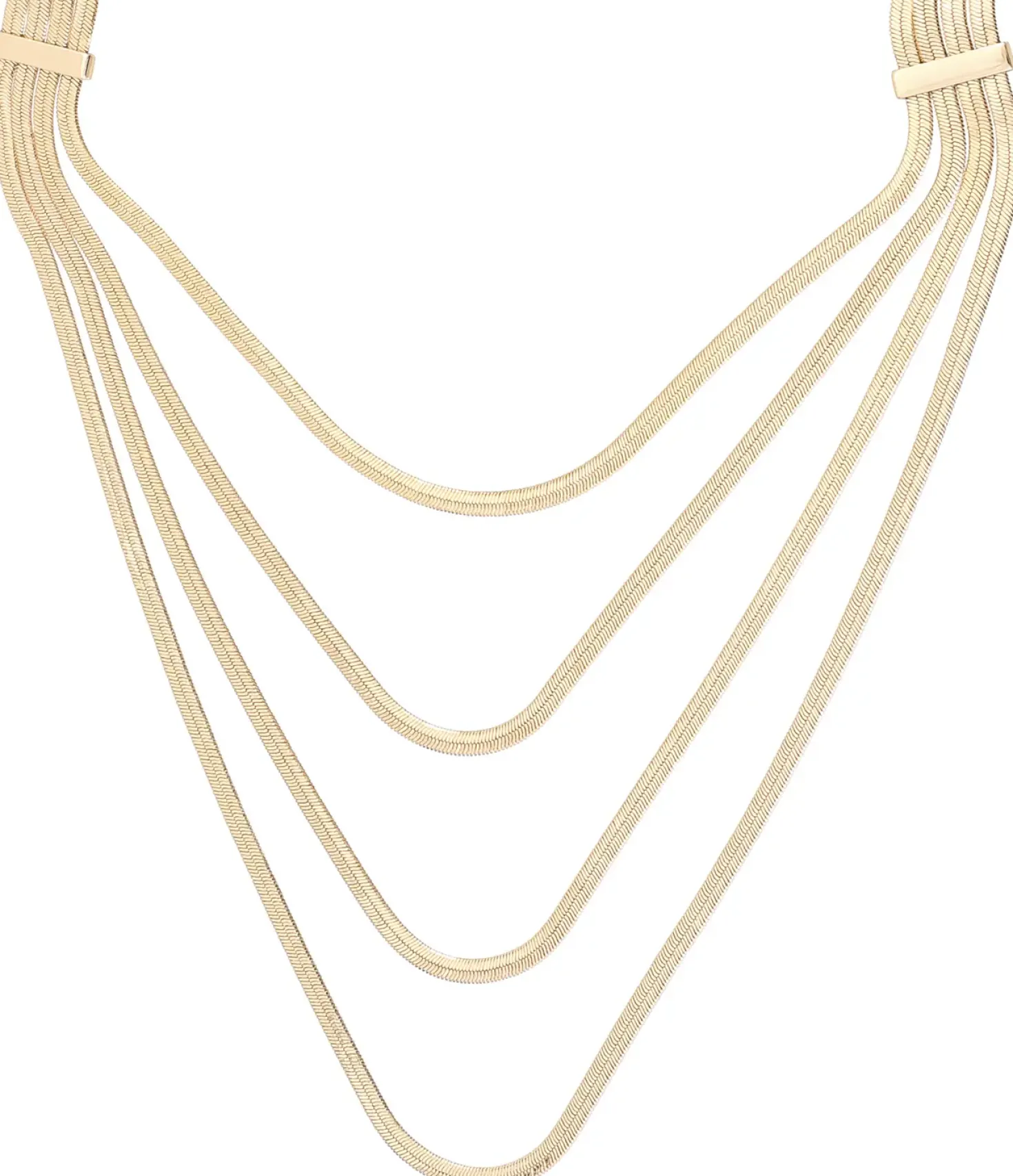 Layering Kette - Golden Layers