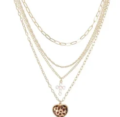 Layering Kette - Leo Heart
