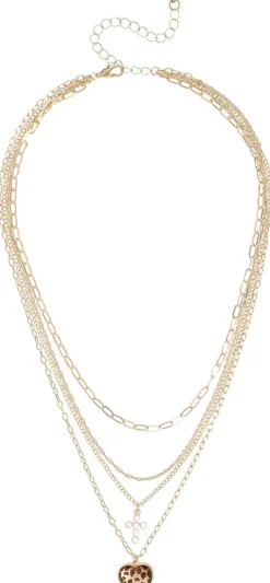 Layering Kette - Leo Heart