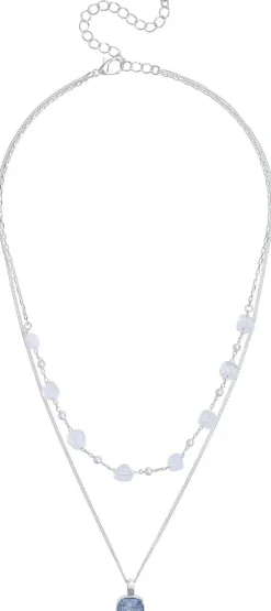 Layering Kette - Moonstone Gleam