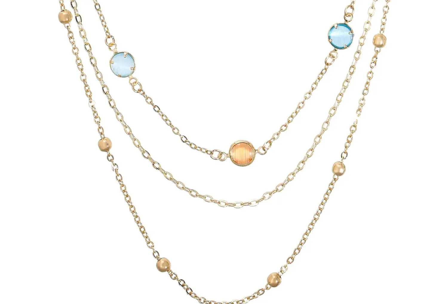 Layering Kette - Nature Stone