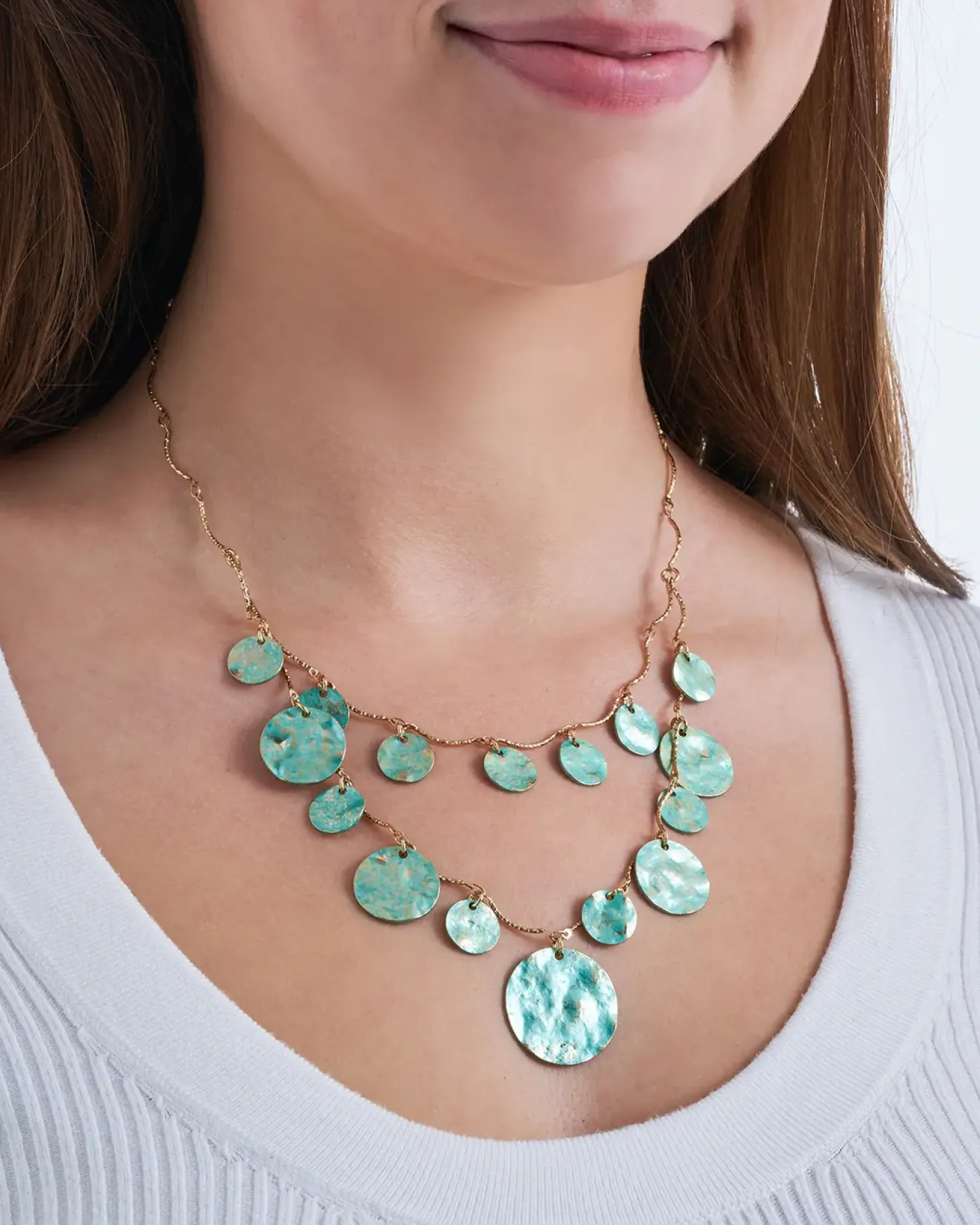 Layering Kette - Patina Glow