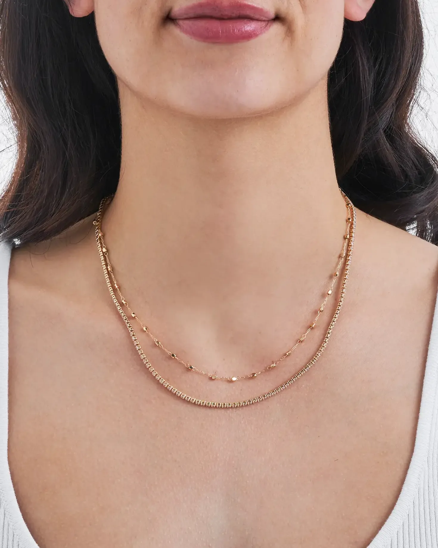 Layering Kette – Perfect Sparkle