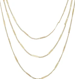 Layering Kette - Shiny Gold
