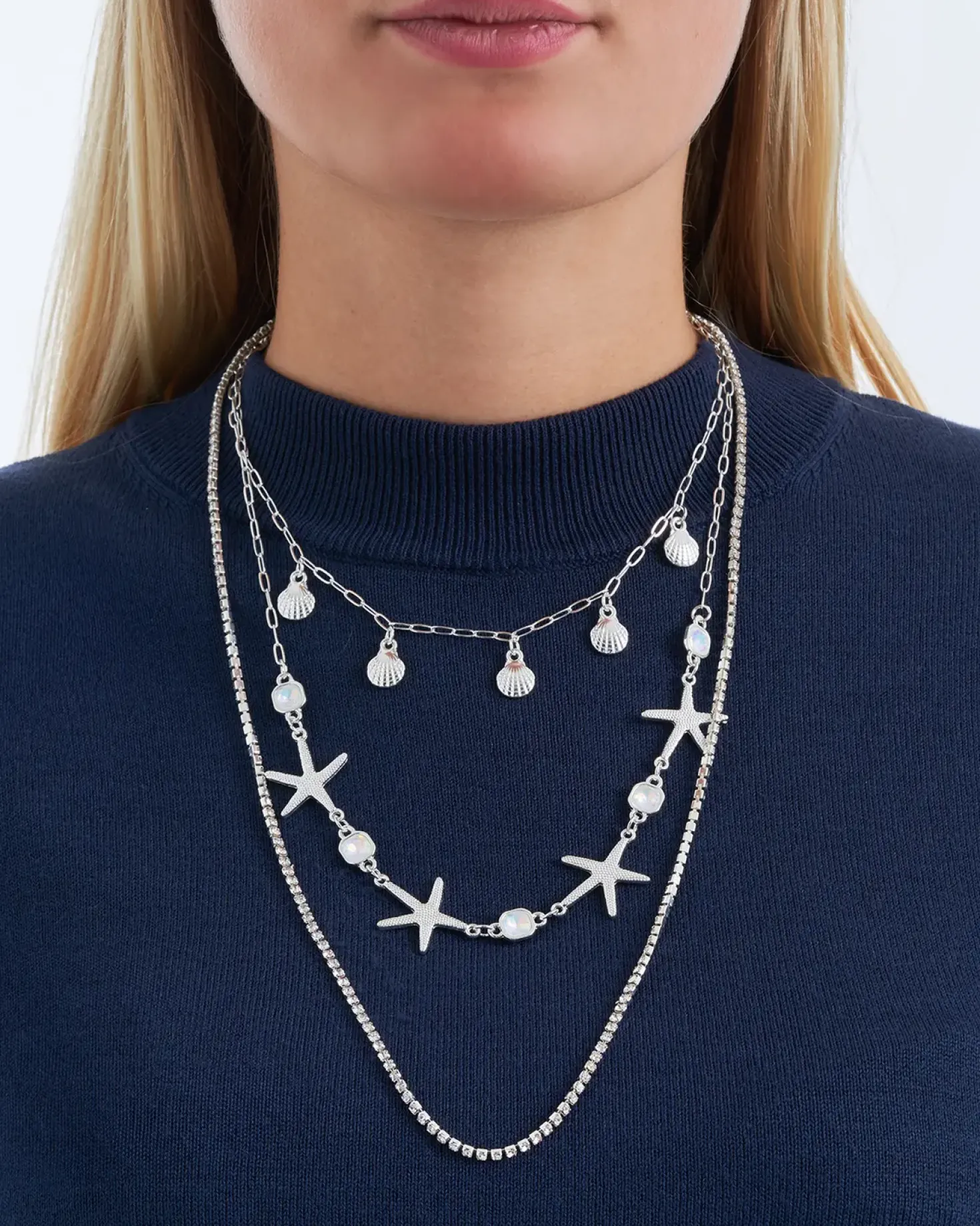 Layering Kette - Silver Shore