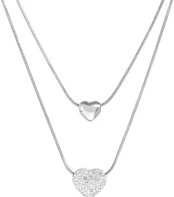 Layering Kette - Steel Heart