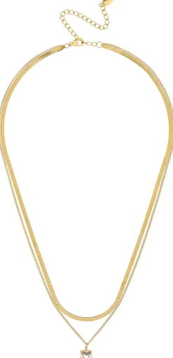 Layering Kette - Steel Rectangle