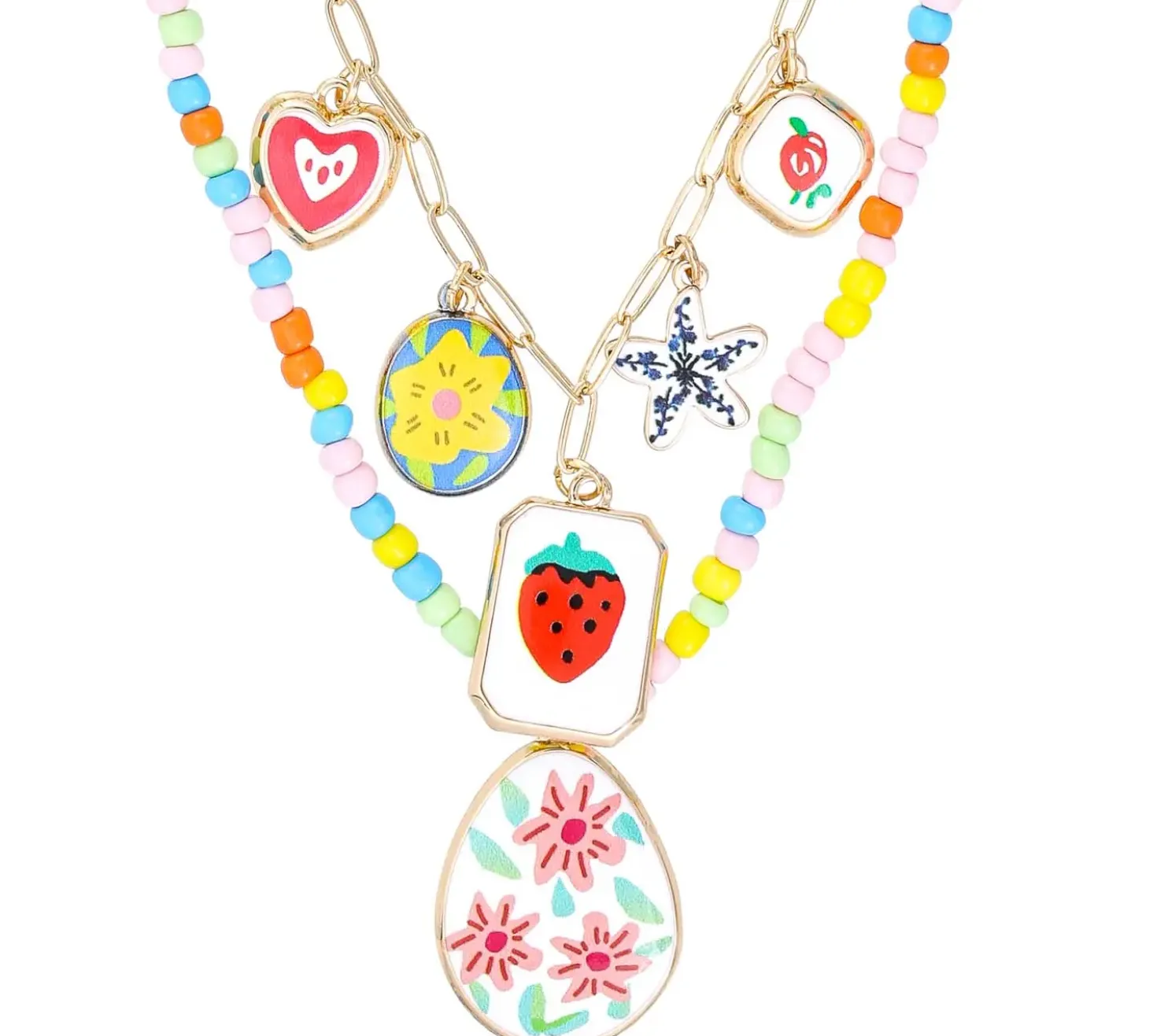Layering Kette - Summer Charms
