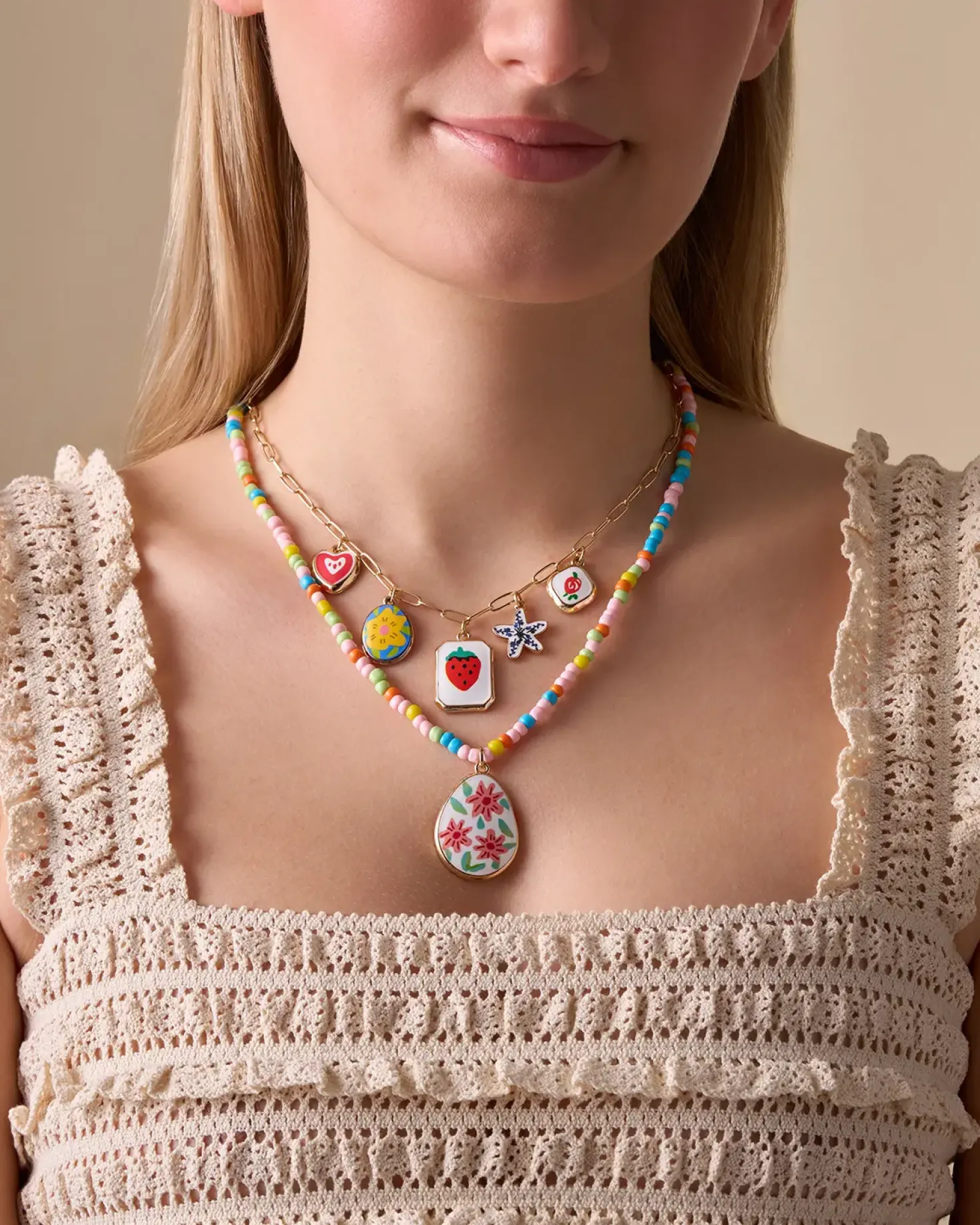 Layering Kette - Summer Charms