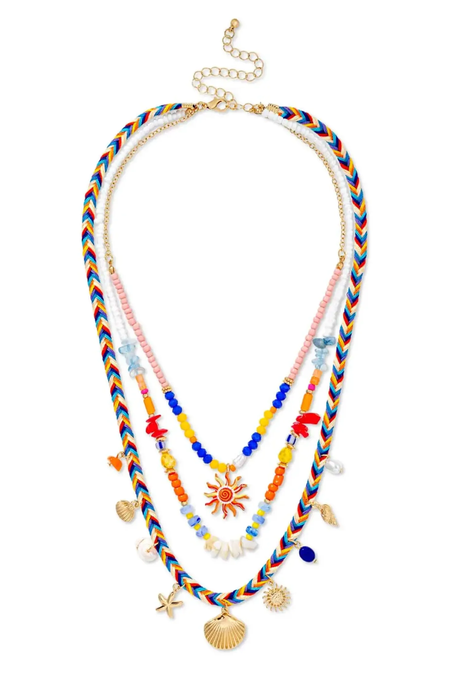 Layering Kette - Summer Colors
