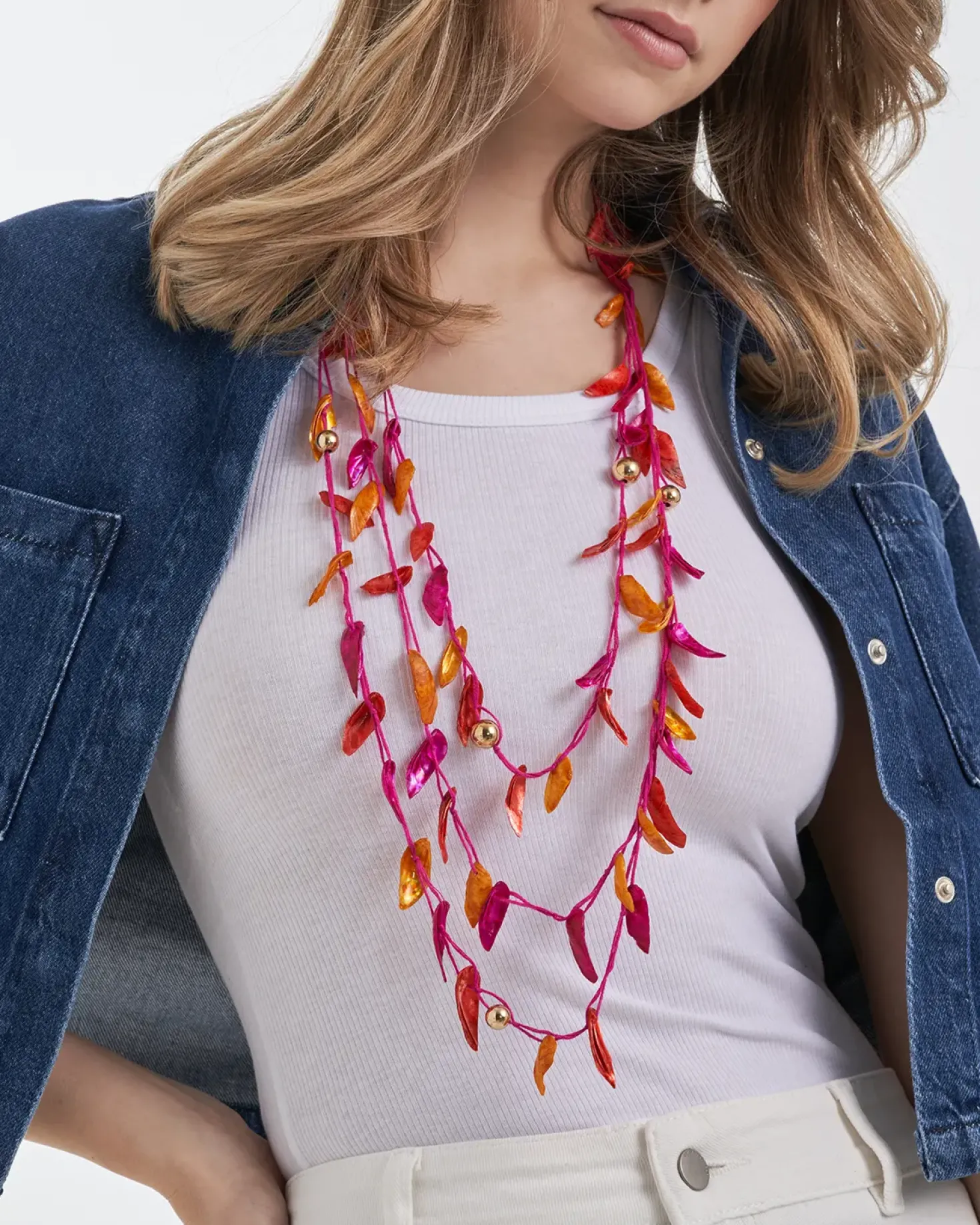 Layering Kette - Sunset Harmony
