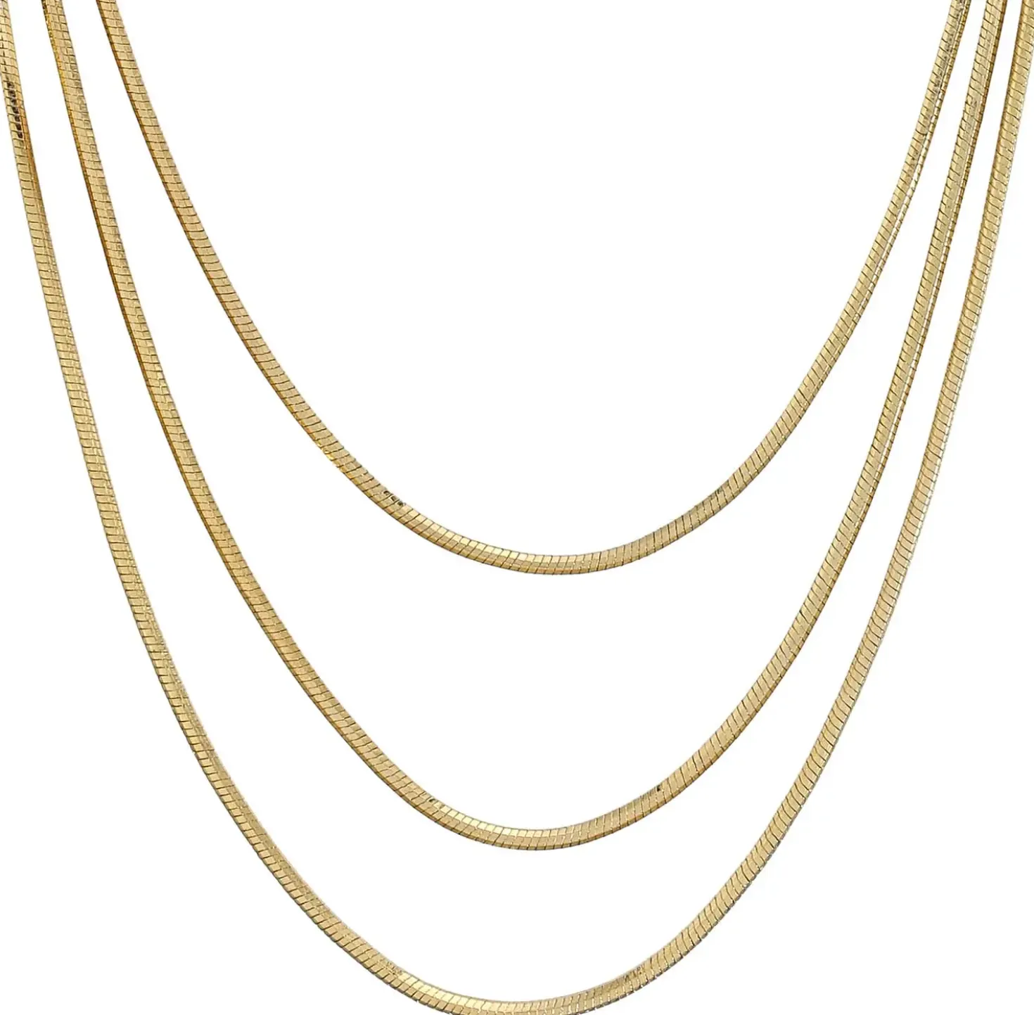 Layering Kette - Triple Glow