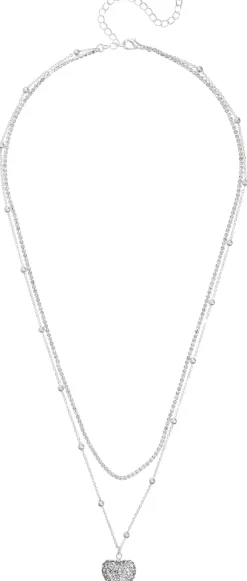 Layering-Kette - Adorable Heart