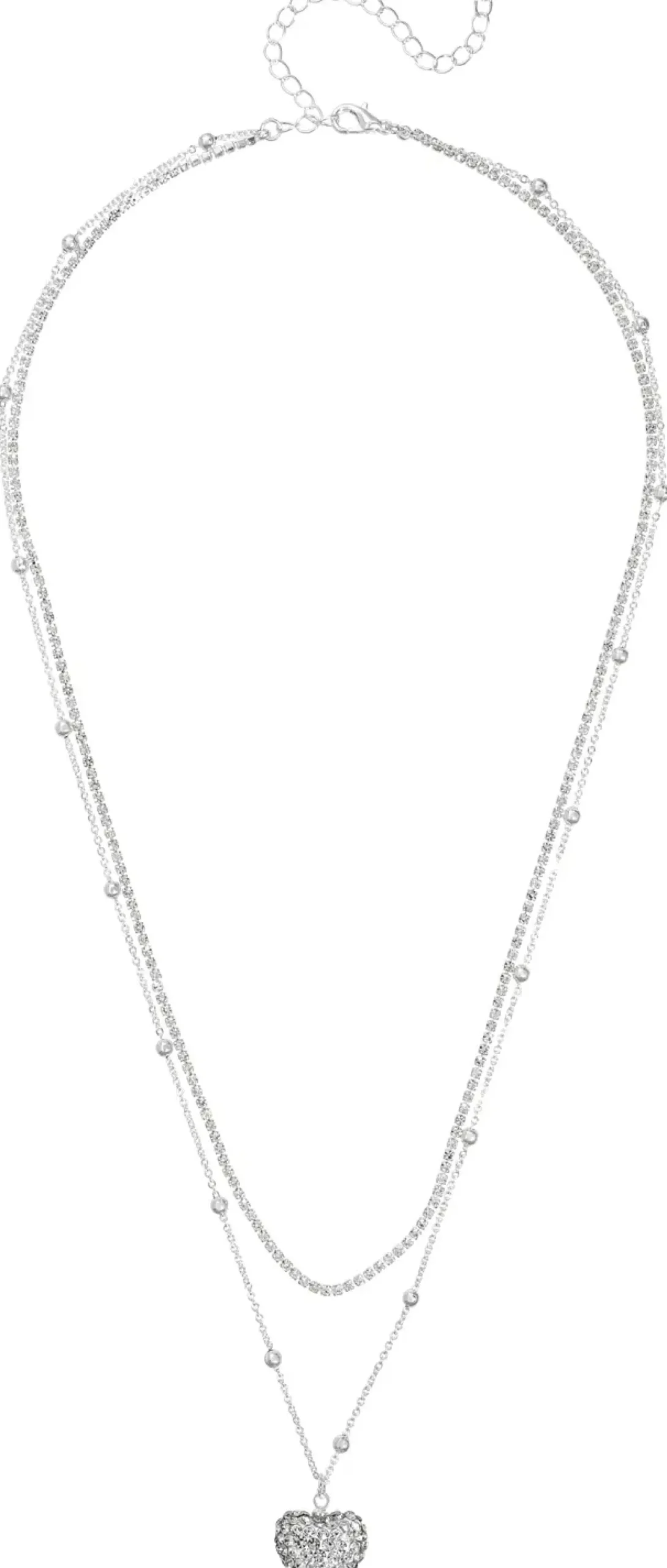 Layering-Kette - Adorable Heart