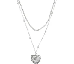Layering-Kette - Adorable Heart