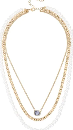 Layering-Kette - Elegant Crystal