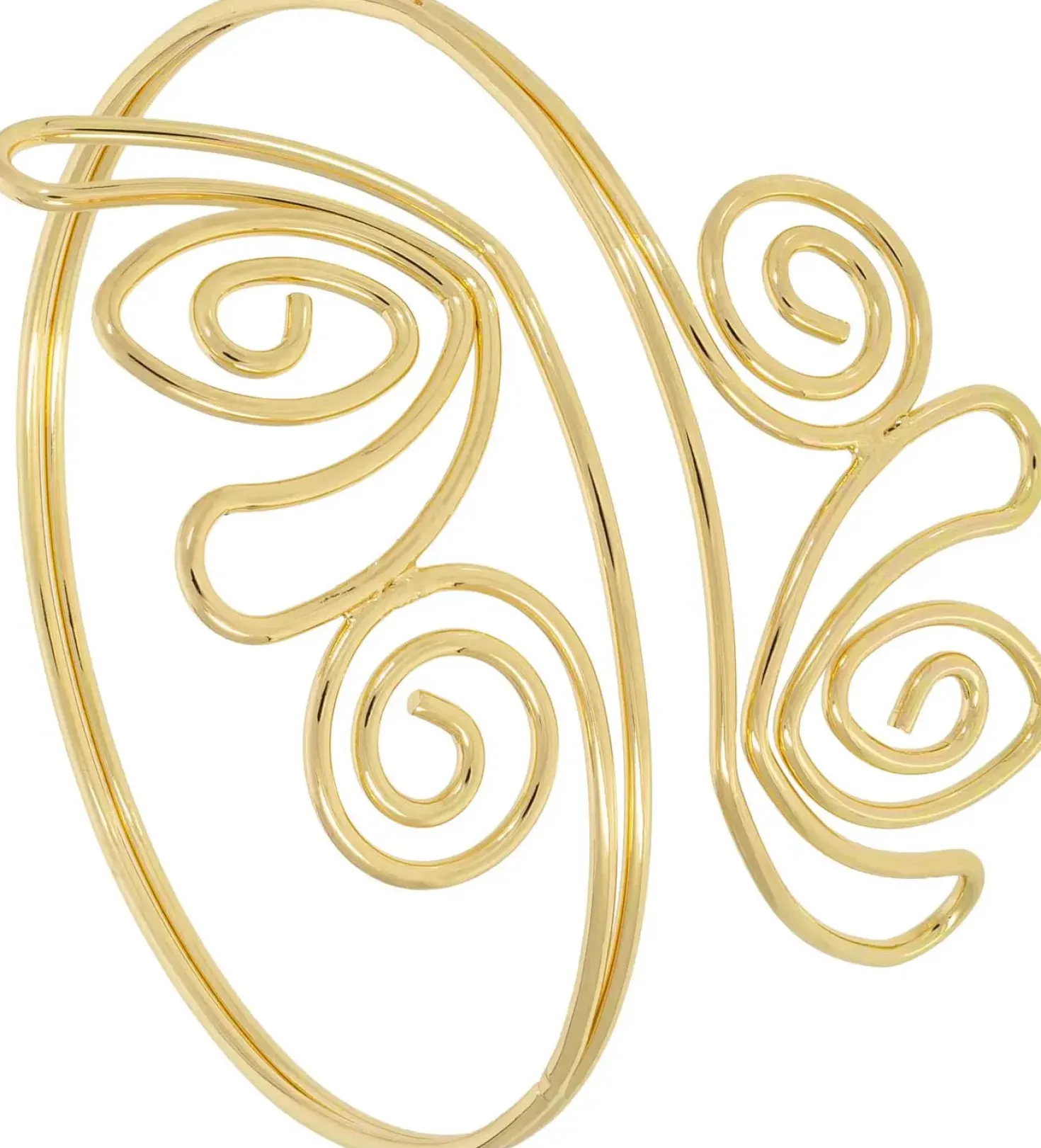 Oberarmreif - Golden Squiggle