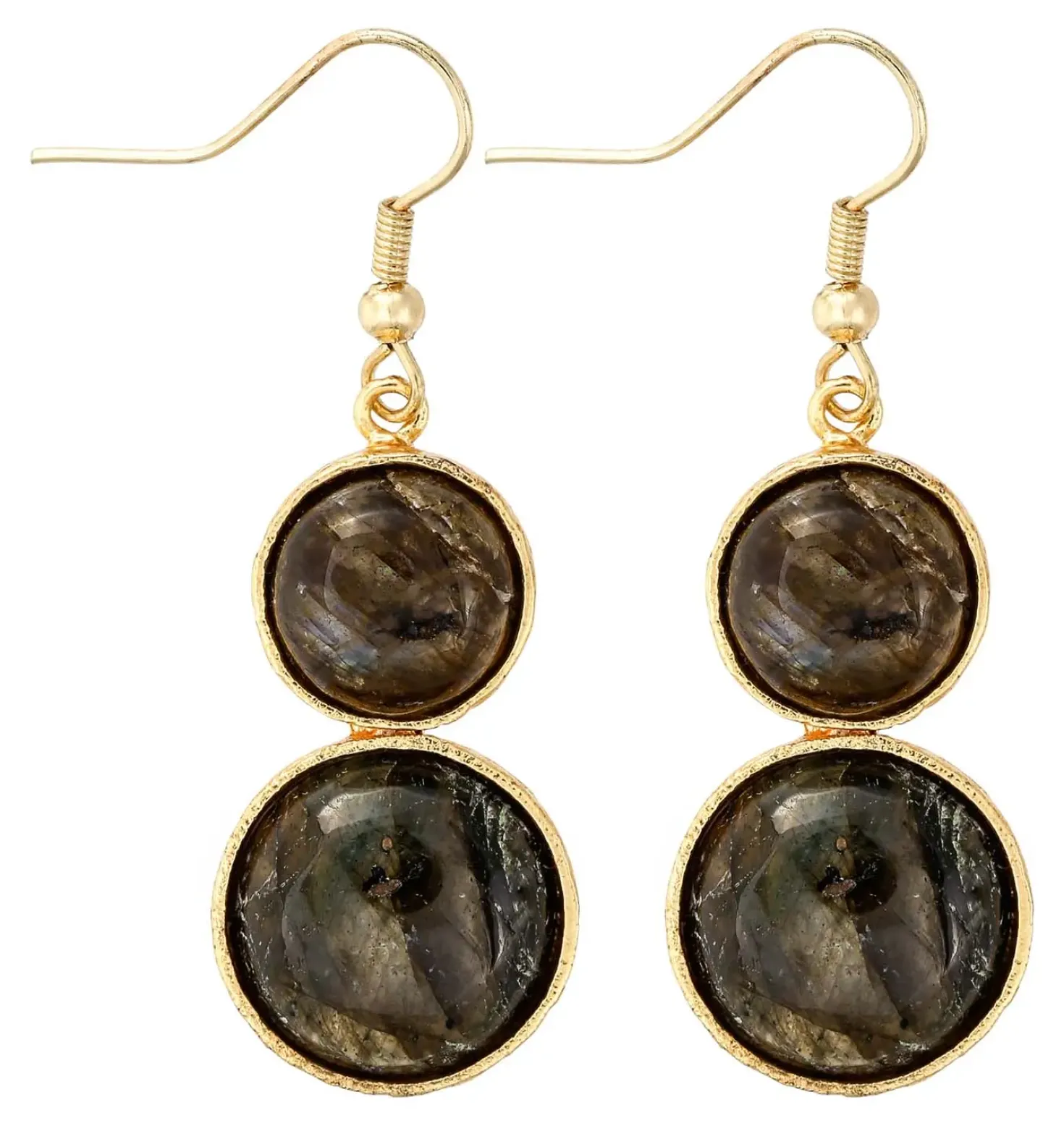 Ohrhänger - Grey Labradorite