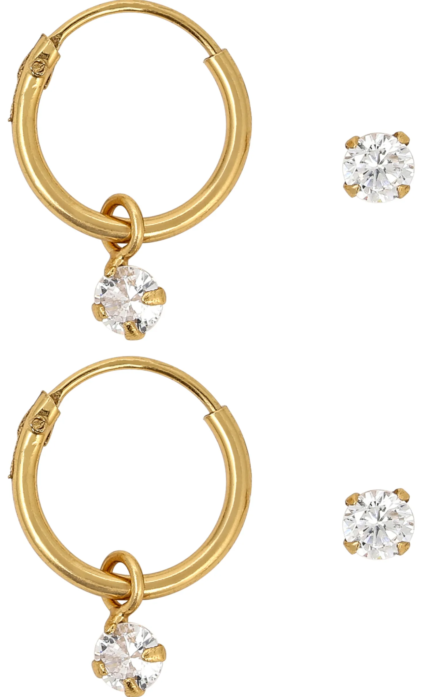Ohr-Set - Gold Plated