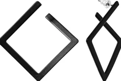 Ohrstecker - Black Square