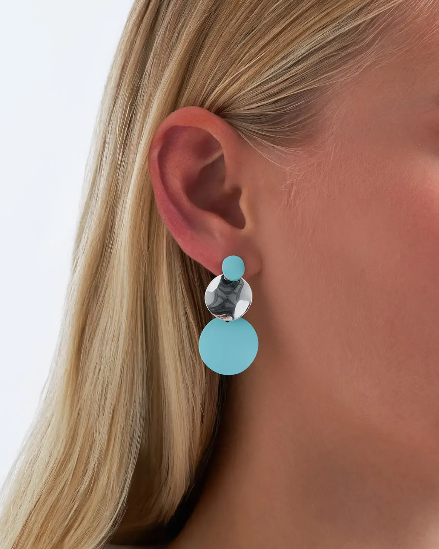 Ohrstecker – Blue Circles