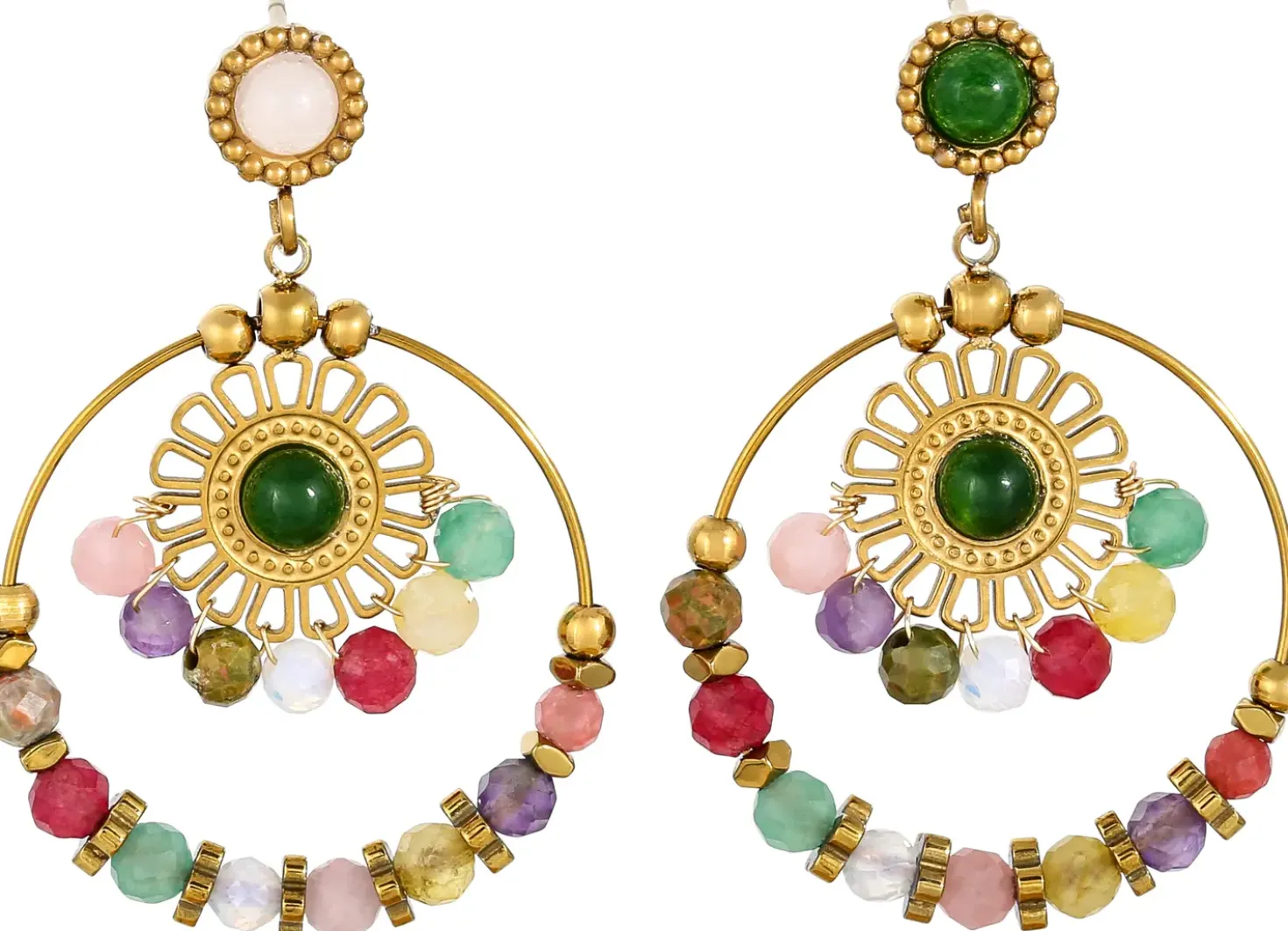 Ohrstecker - Boho Amethyst