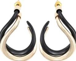 Ohrstecker - Chunky Black
